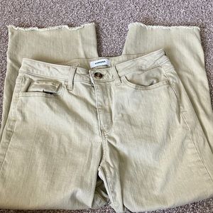 Sonoma Wide Leg Crop Jeans